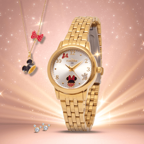 Kit Condor Feminino Mini Dourado