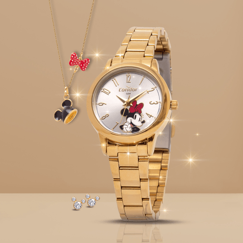 Kit Condor Feminino Mini Dourado