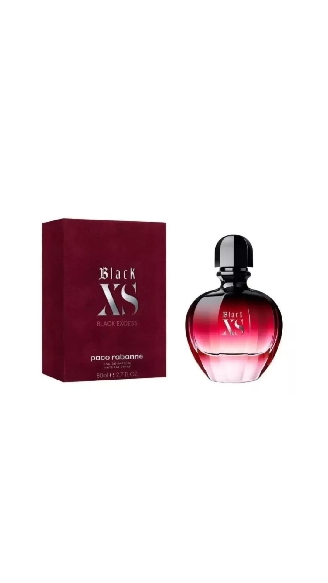 perfume paco rabanne black xs feminino eau de parfum 80ml