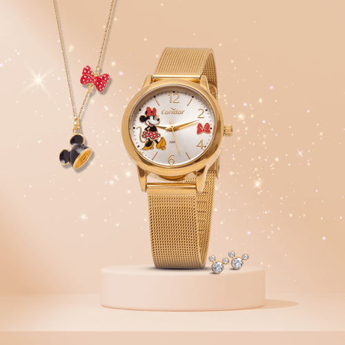 Kit Condor Feminino Mini Dourado