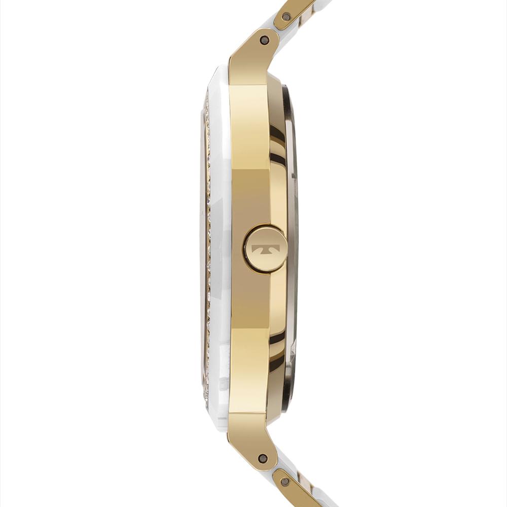 Relógio Technos Feminino Ceramic/saphire Dourado