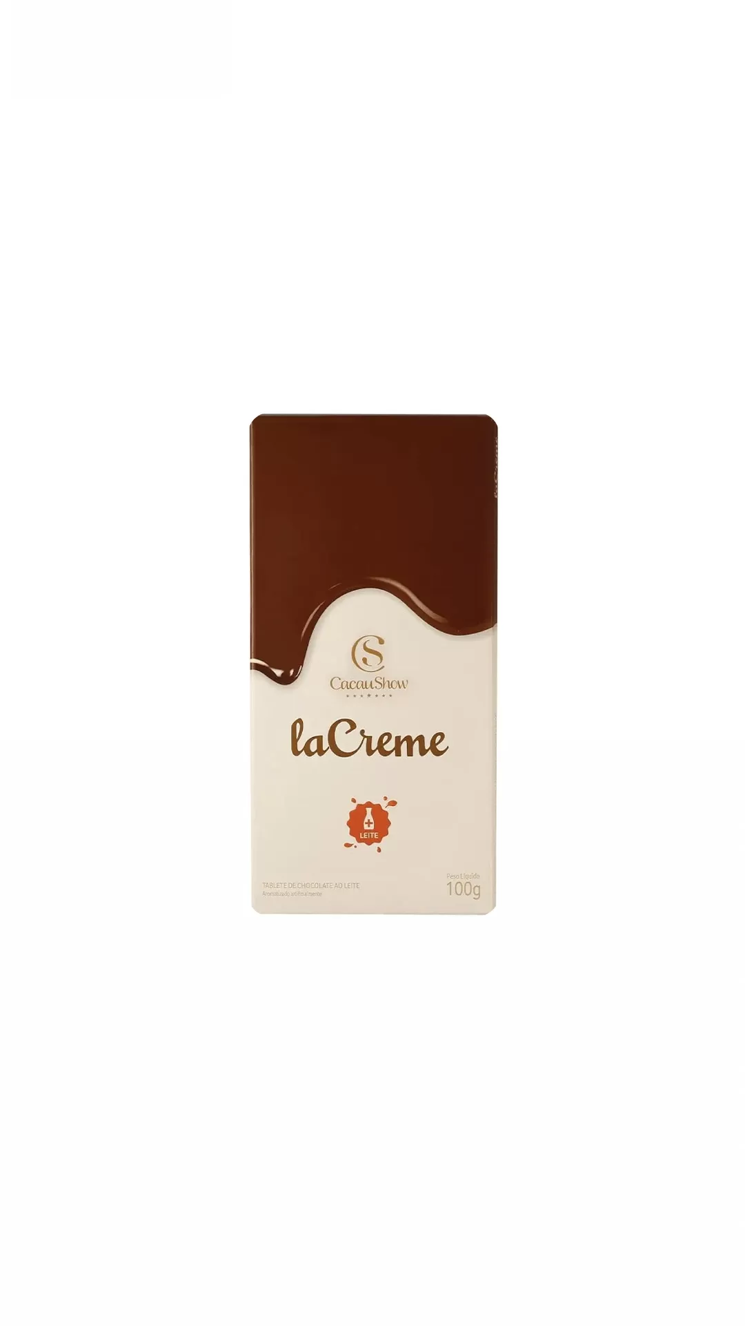 TABLETE LACREME AO LEITE 100G