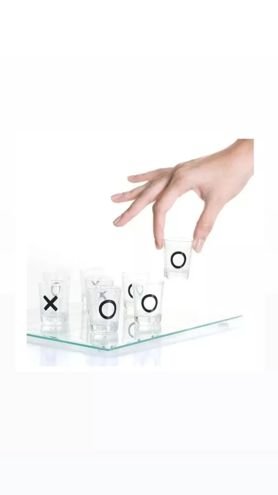 Jogo Shot Drink Jogo Da Velha Divertido Tabuleiro 9 Copos