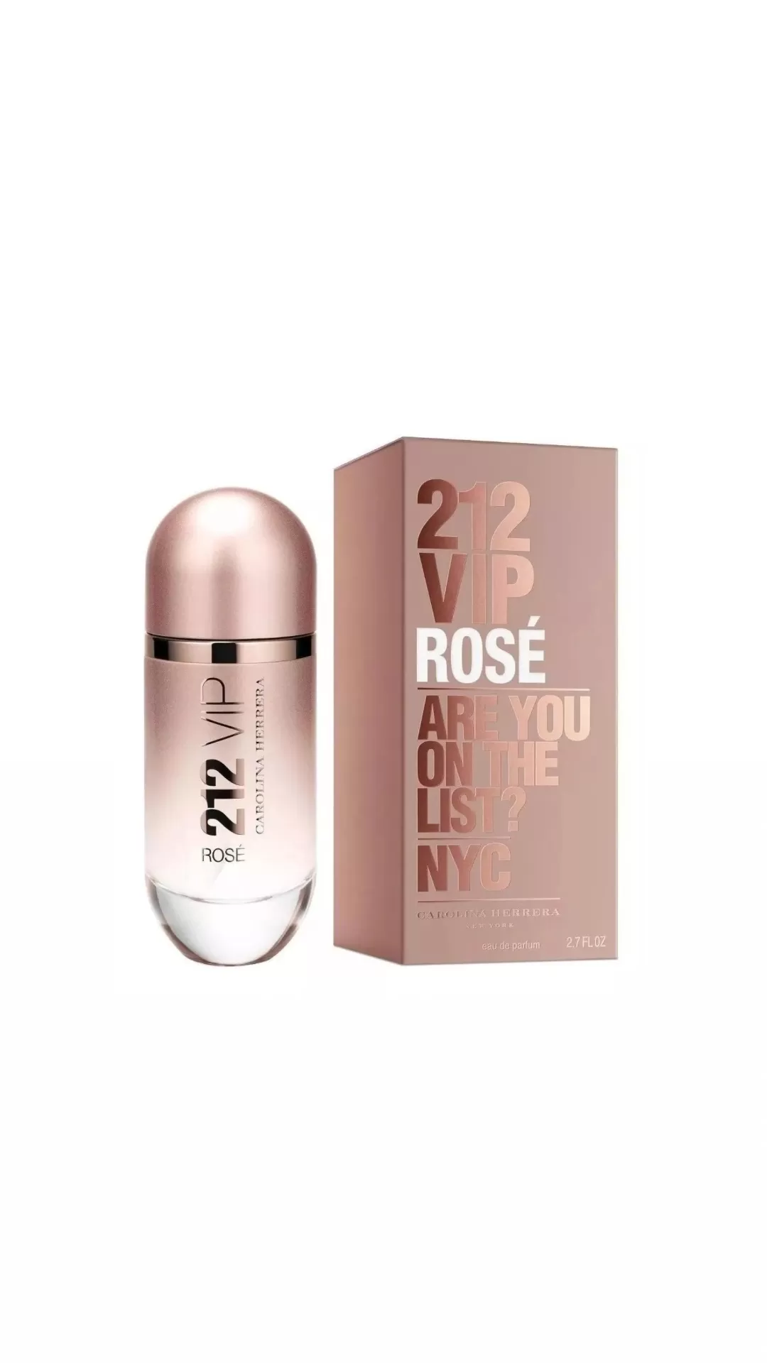 Carolina Herrera 212 Vip Rosé Perfume Fem. - Edp 80ml Blz
