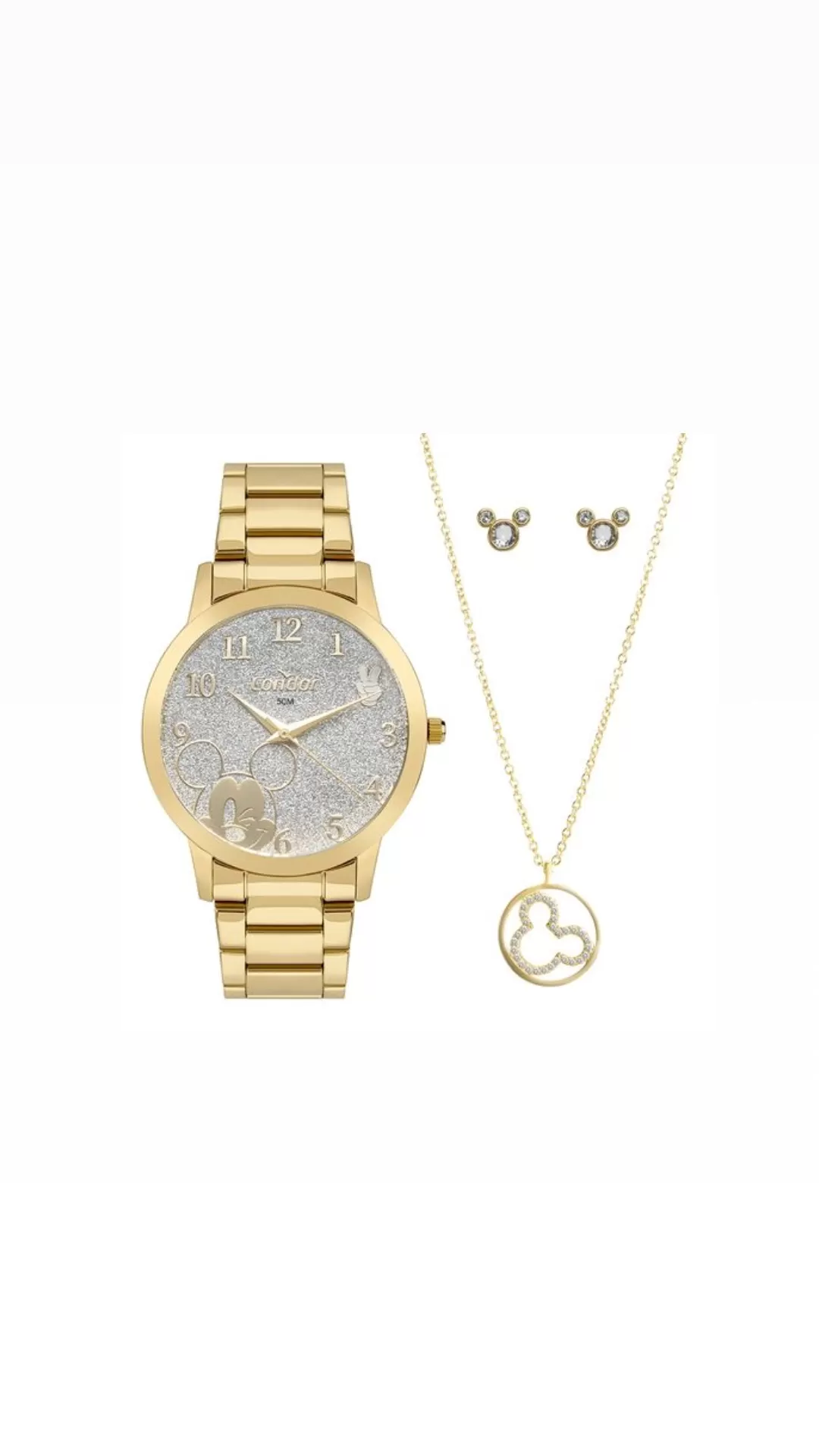 Kit Condor Feminino Mimos E Sutilezas Dourado