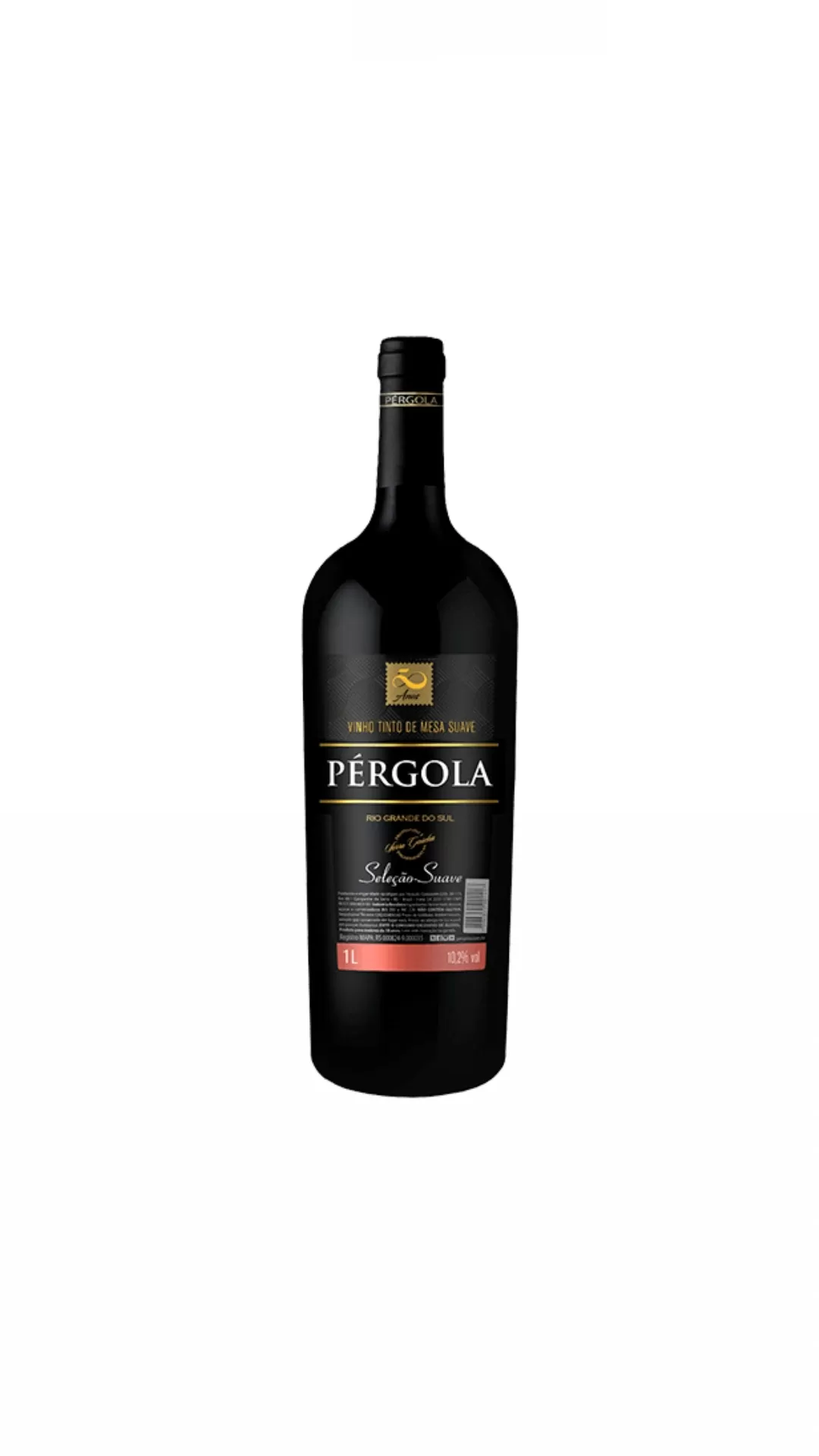 Vinho Tinto Suave Pérgola Seleção 1 Litro