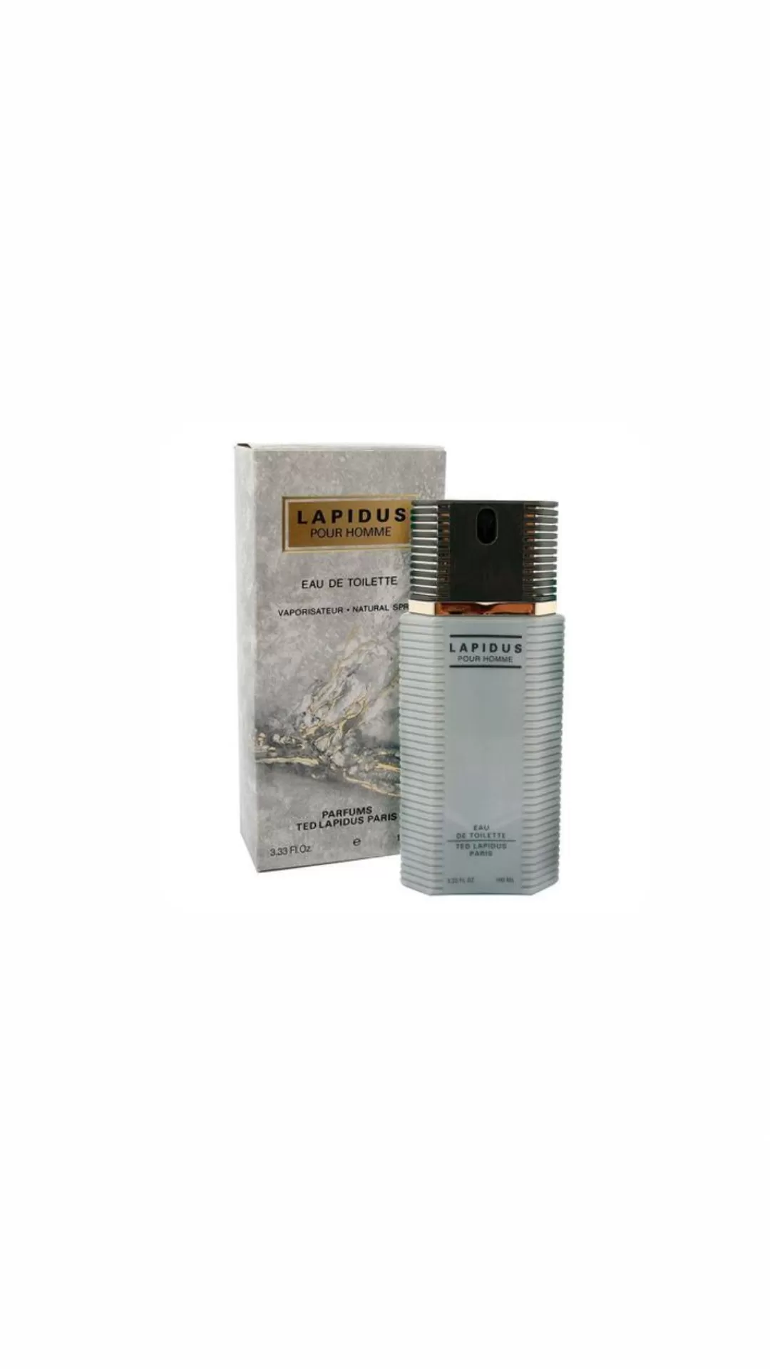 Lapidus Pour Homme Eau De Toilette Masculino 100ml - Ted Lapidus