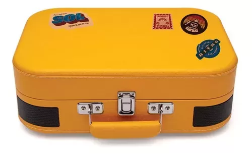 Vitrola De Mala Sem Fio Por Do Sol Imaginarium bivolt