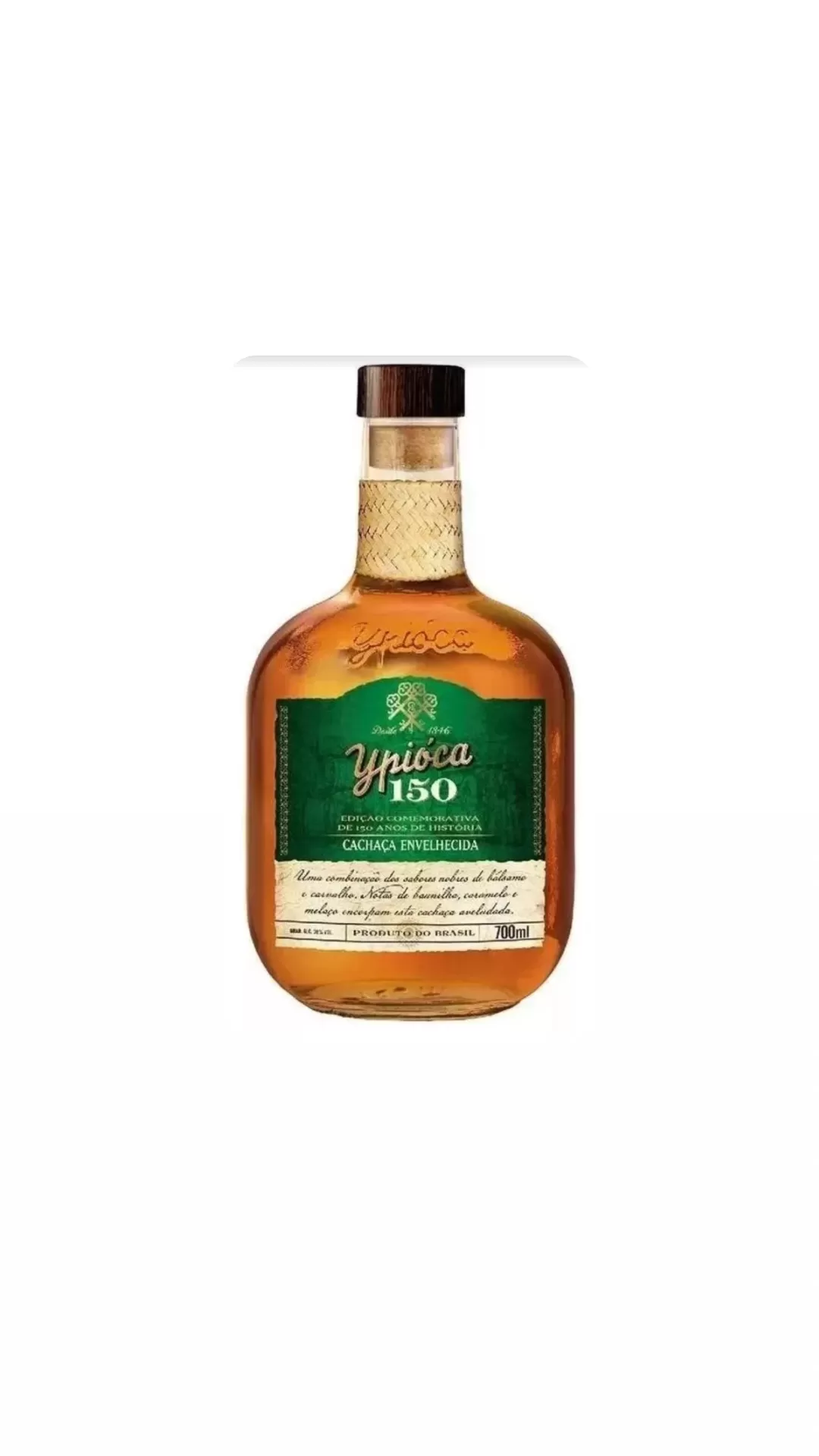 Cachaça Ypióca 150 anos 700ml