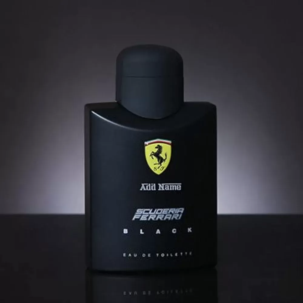Scuderia Ferrari Black Eau de Toilette, Ferrari